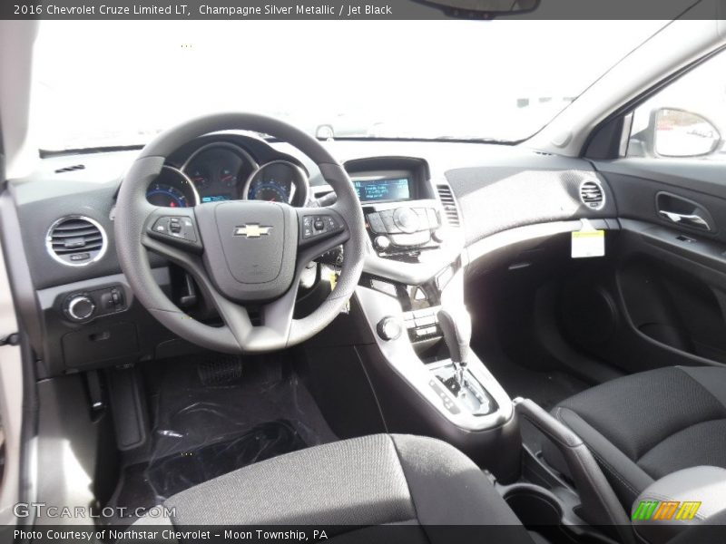 Champagne Silver Metallic / Jet Black 2016 Chevrolet Cruze Limited LT