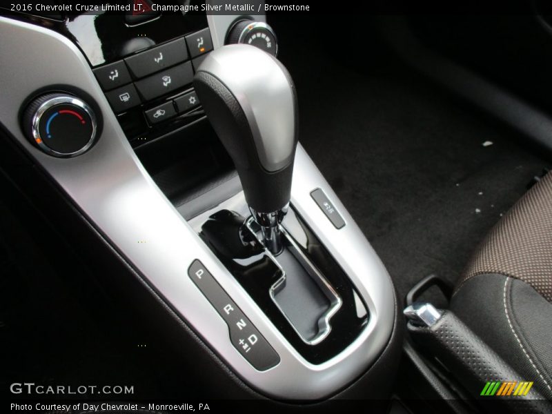 Champagne Silver Metallic / Brownstone 2016 Chevrolet Cruze Limited LT