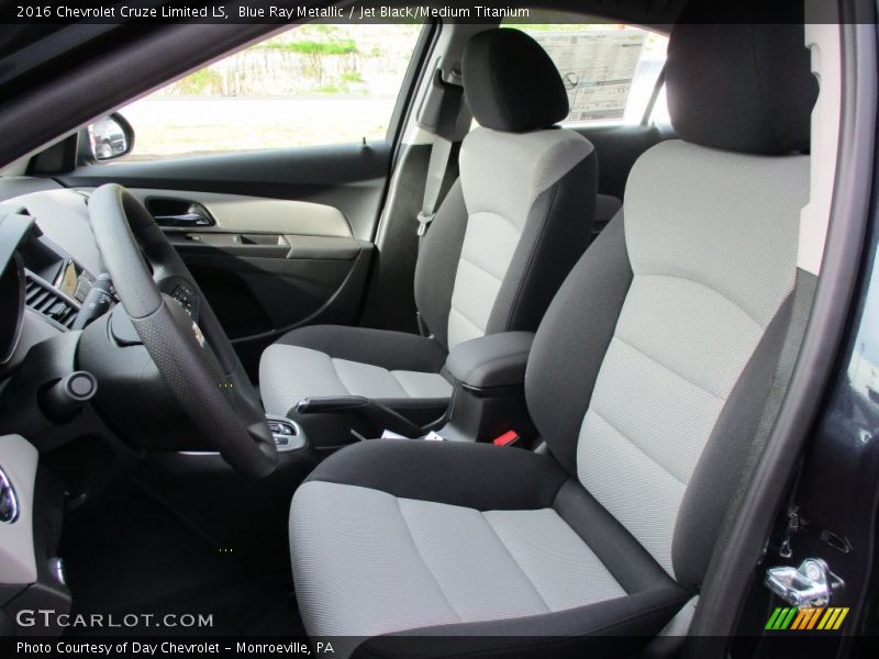 Blue Ray Metallic / Jet Black/Medium Titanium 2016 Chevrolet Cruze Limited LS