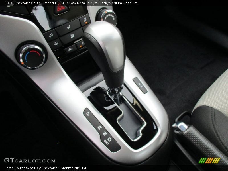 Blue Ray Metallic / Jet Black/Medium Titanium 2016 Chevrolet Cruze Limited LS