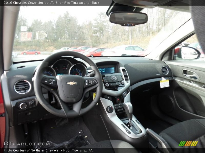 Siren Red Tintcoat / Jet Black 2016 Chevrolet Cruze Limited LT