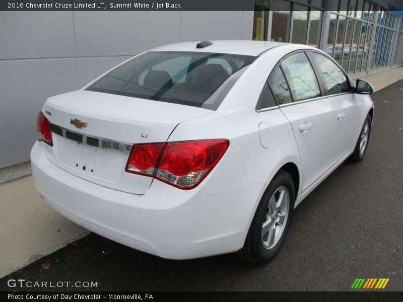 Summit White / Jet Black 2016 Chevrolet Cruze Limited LT