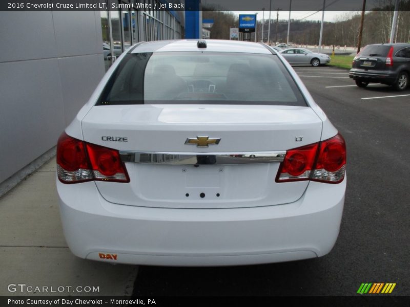 Summit White / Jet Black 2016 Chevrolet Cruze Limited LT