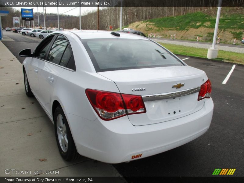 Summit White / Jet Black 2016 Chevrolet Cruze Limited LT