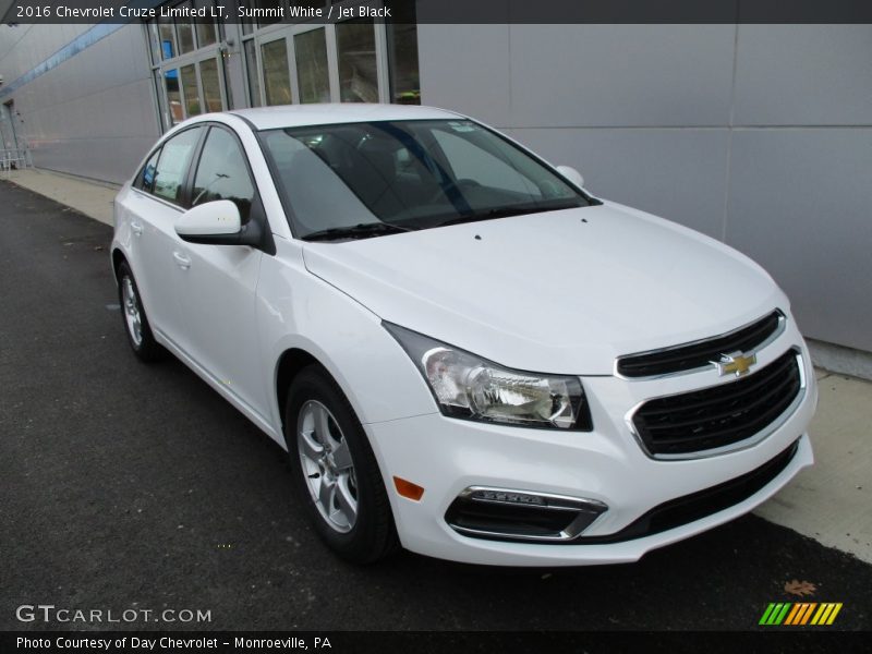 Summit White / Jet Black 2016 Chevrolet Cruze Limited LT