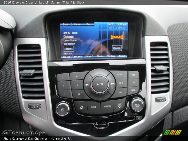 Summit White / Jet Black 2016 Chevrolet Cruze Limited LT