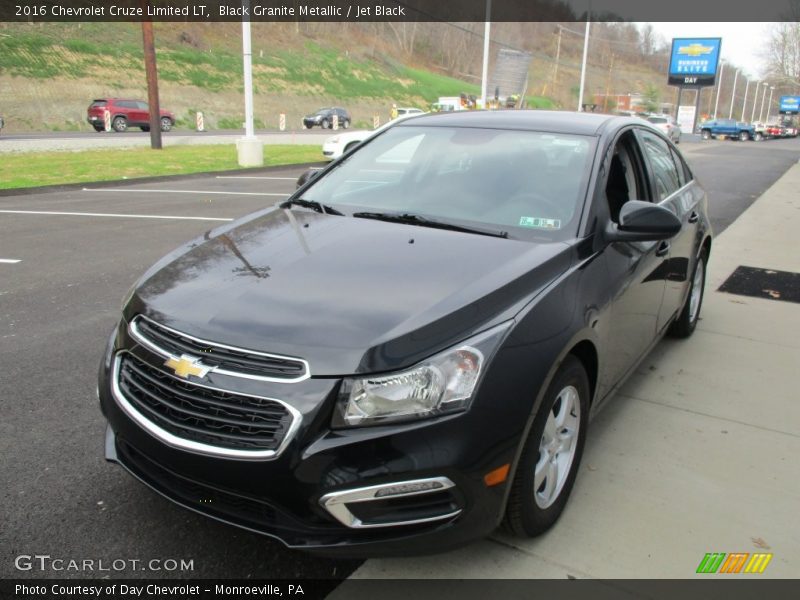 Black Granite Metallic / Jet Black 2016 Chevrolet Cruze Limited LT