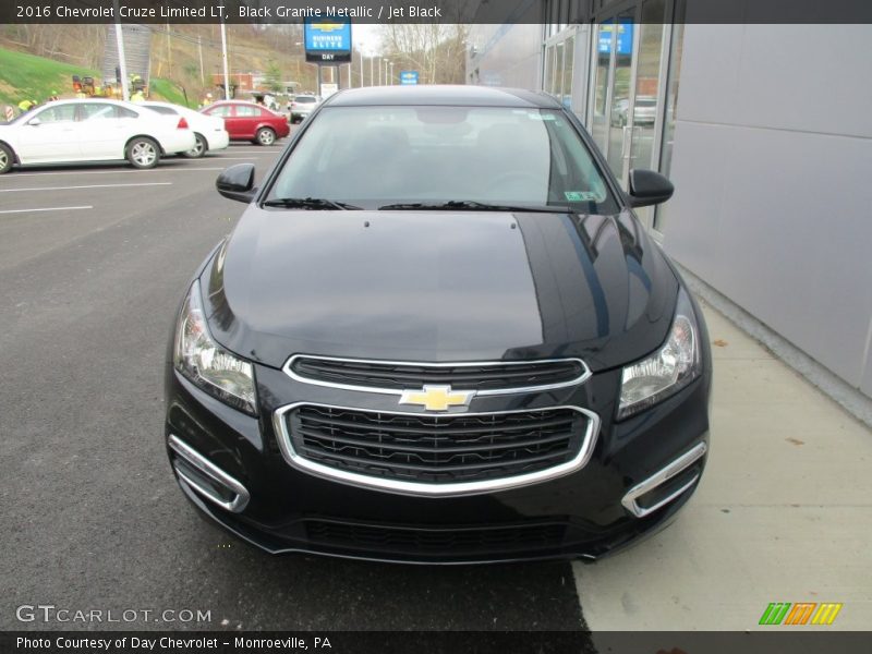Black Granite Metallic / Jet Black 2016 Chevrolet Cruze Limited LT