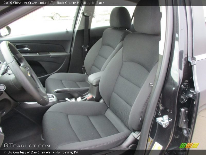 Black Granite Metallic / Jet Black 2016 Chevrolet Cruze Limited LT