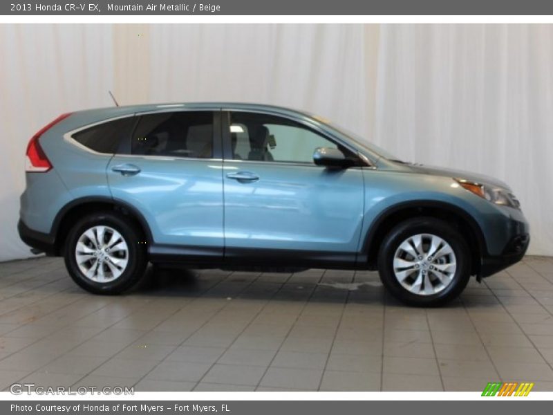 Mountain Air Metallic / Beige 2013 Honda CR-V EX