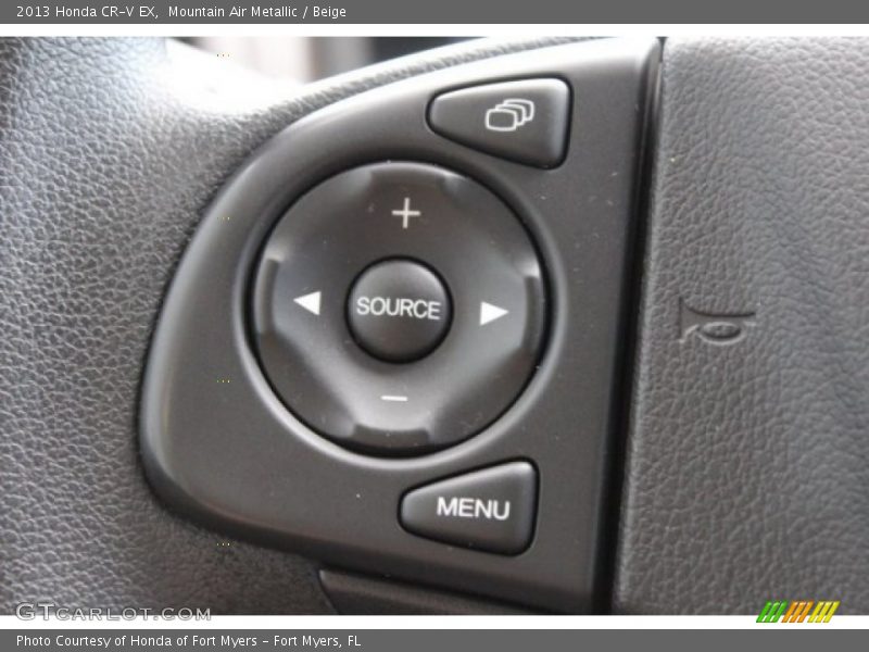 Mountain Air Metallic / Beige 2013 Honda CR-V EX