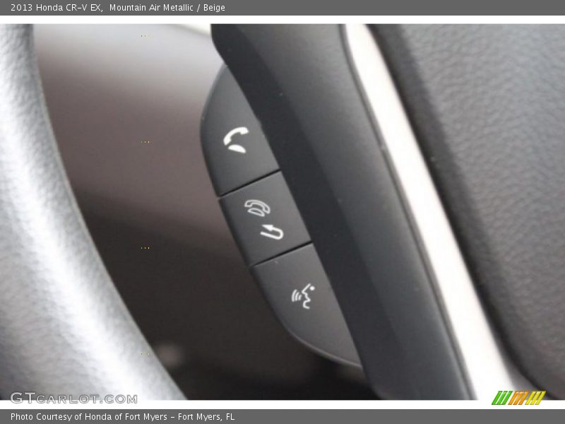 Mountain Air Metallic / Beige 2013 Honda CR-V EX