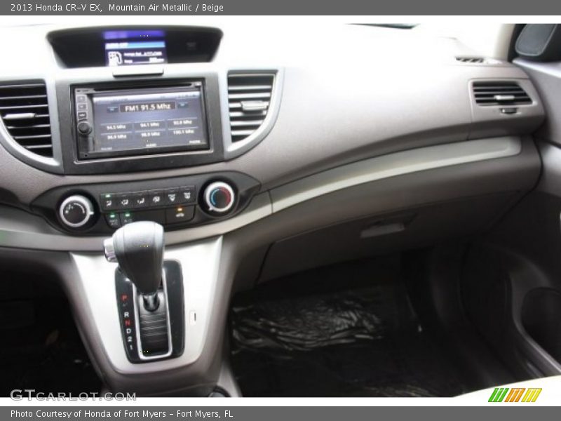 Mountain Air Metallic / Beige 2013 Honda CR-V EX
