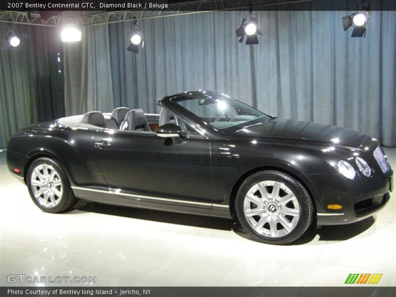 Diamond Black / Beluga 2007 Bentley Continental GTC