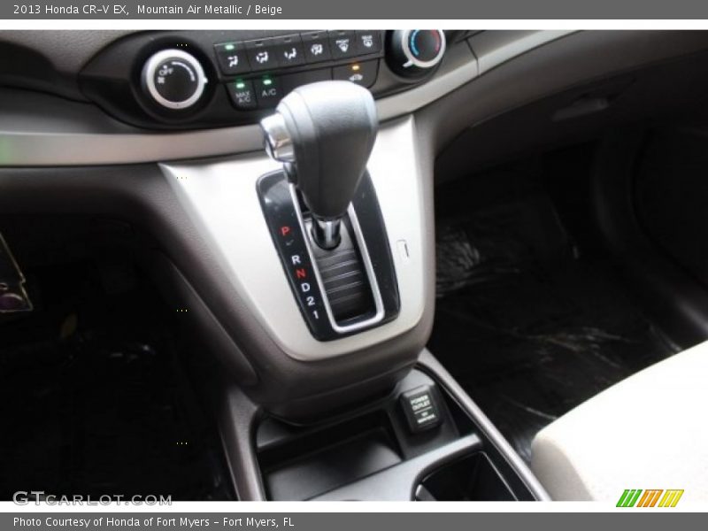 Mountain Air Metallic / Beige 2013 Honda CR-V EX