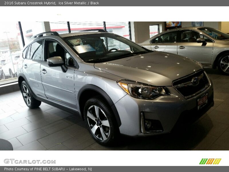 Ice Silver Metallic / Black 2016 Subaru Crosstrek Hybrid