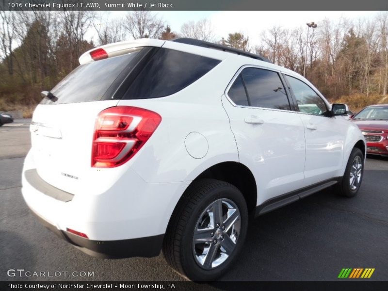 Summit White / Jet Black 2016 Chevrolet Equinox LT AWD