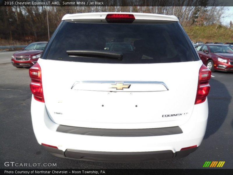 Summit White / Jet Black 2016 Chevrolet Equinox LT AWD