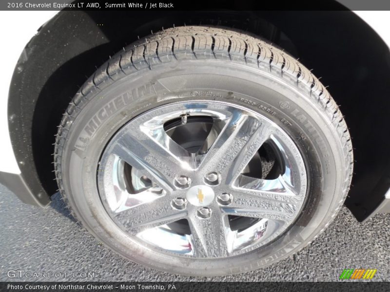 Summit White / Jet Black 2016 Chevrolet Equinox LT AWD