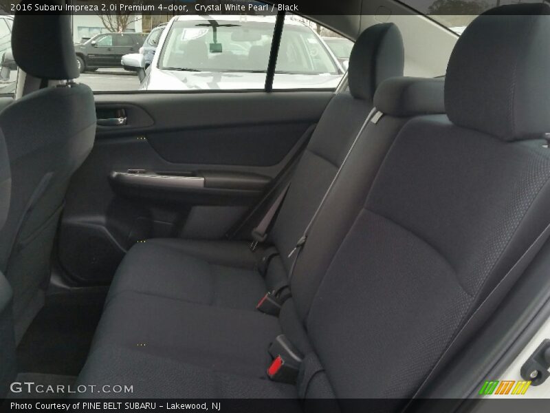 Crystal White Pearl / Black 2016 Subaru Impreza 2.0i Premium 4-door