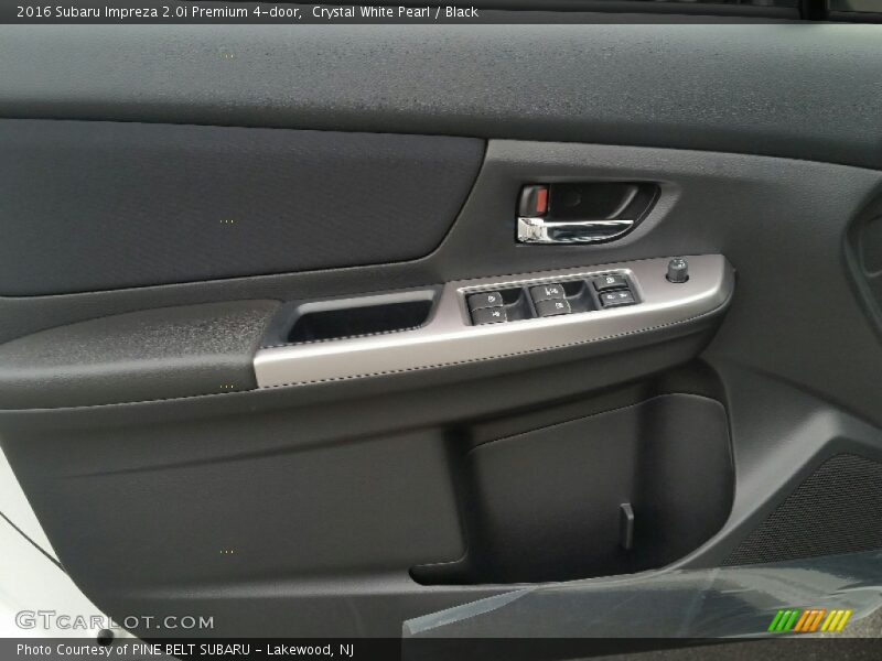 Crystal White Pearl / Black 2016 Subaru Impreza 2.0i Premium 4-door