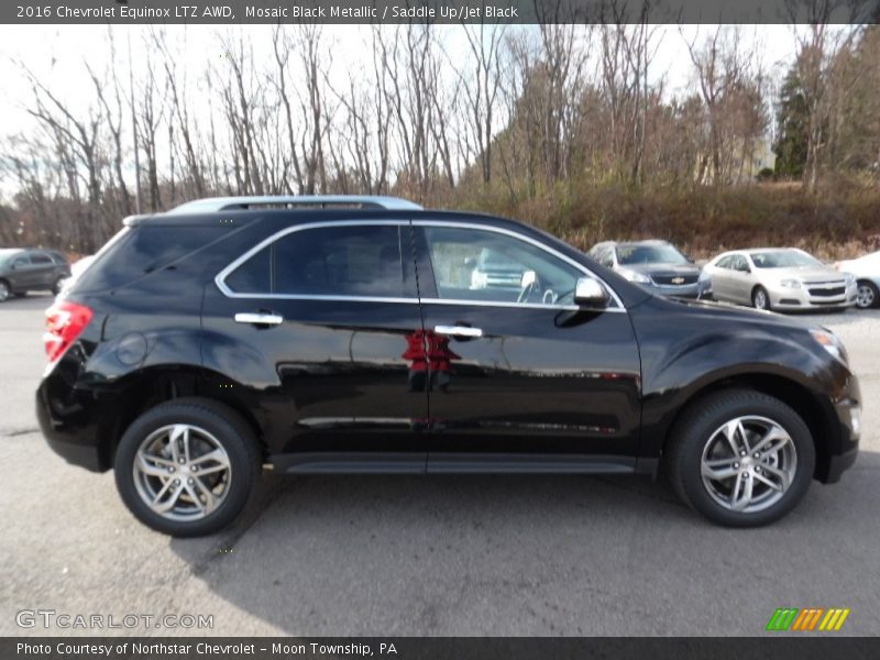 Mosaic Black Metallic / Saddle Up/Jet Black 2016 Chevrolet Equinox LTZ AWD