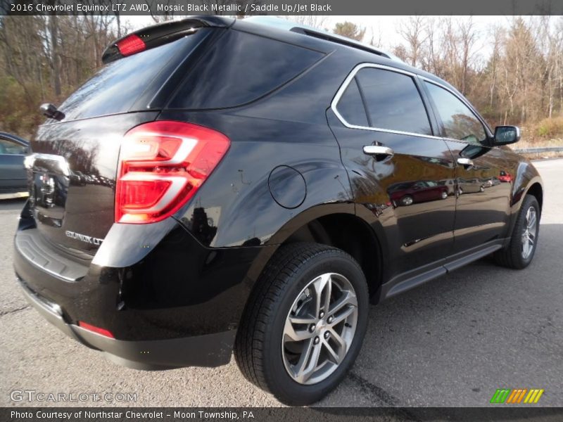 Mosaic Black Metallic / Saddle Up/Jet Black 2016 Chevrolet Equinox LTZ AWD