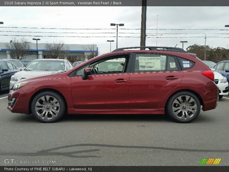  2016 Impreza 2.0i Sport Premium Venetian Red Pearl