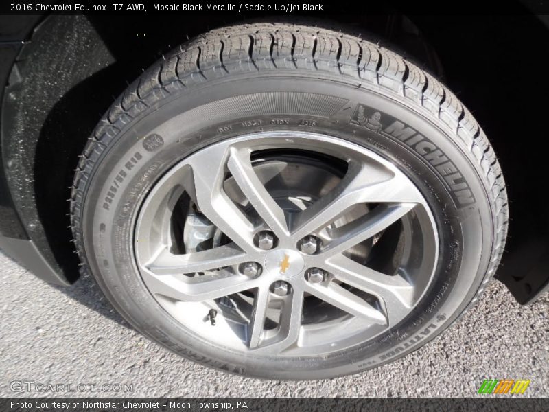 Mosaic Black Metallic / Saddle Up/Jet Black 2016 Chevrolet Equinox LTZ AWD