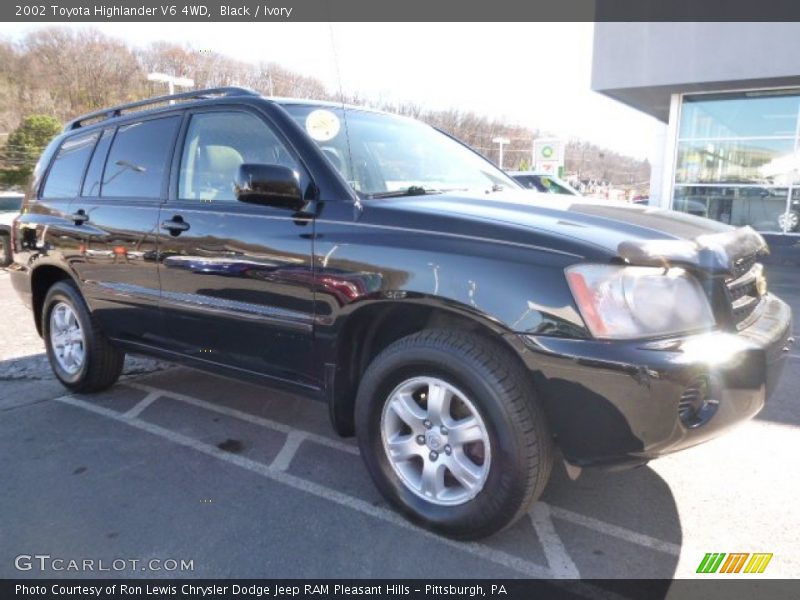 Front 3/4 View of 2002 Highlander V6 4WD