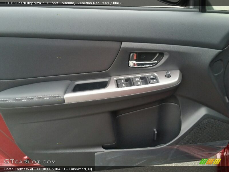 Venetian Red Pearl / Black 2016 Subaru Impreza 2.0i Sport Premium