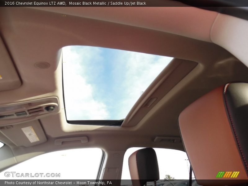 Mosaic Black Metallic / Saddle Up/Jet Black 2016 Chevrolet Equinox LTZ AWD