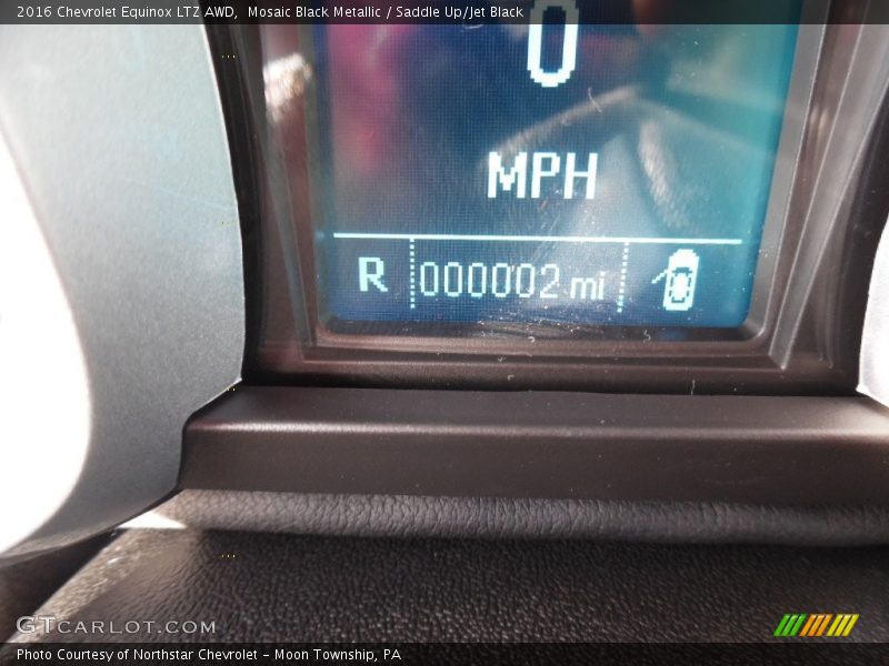 Mosaic Black Metallic / Saddle Up/Jet Black 2016 Chevrolet Equinox LTZ AWD