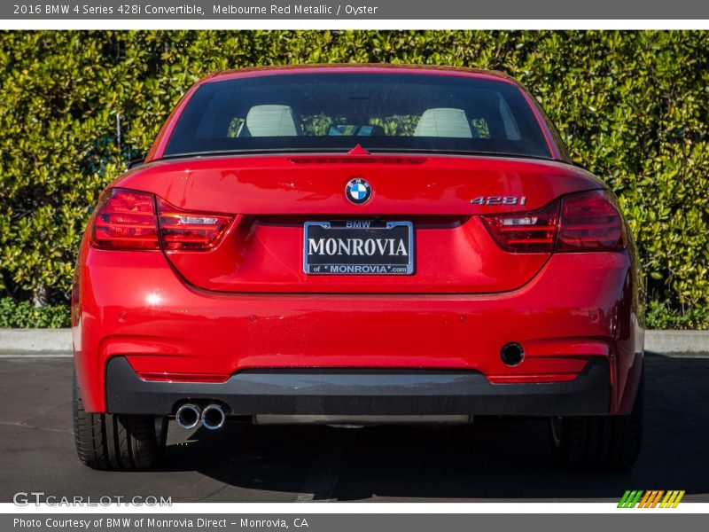 Melbourne Red Metallic / Oyster 2016 BMW 4 Series 428i Convertible