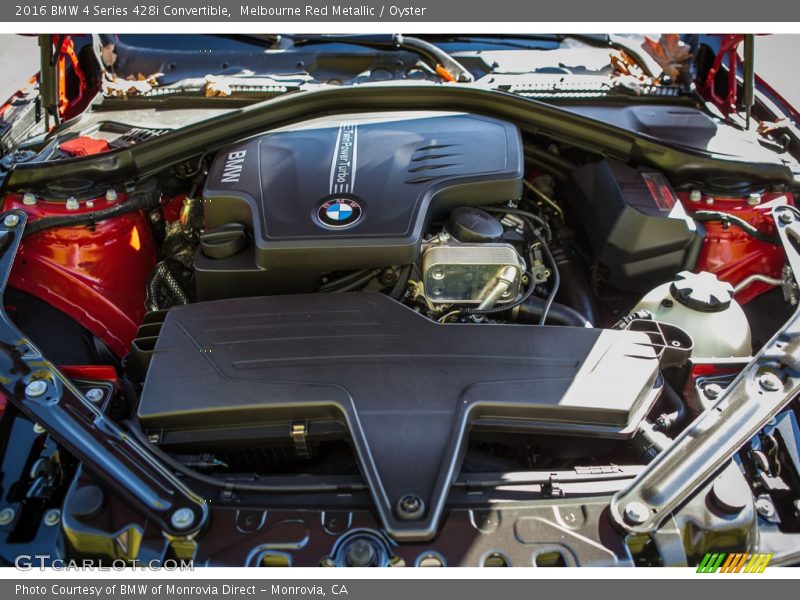 Melbourne Red Metallic / Oyster 2016 BMW 4 Series 428i Convertible