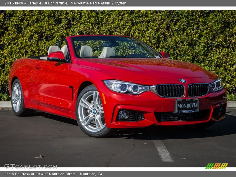 Melbourne Red Metallic / Oyster 2016 BMW 4 Series 428i Convertible