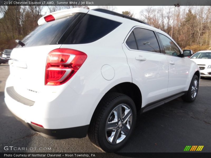 Summit White / Jet Black 2016 Chevrolet Equinox LT AWD