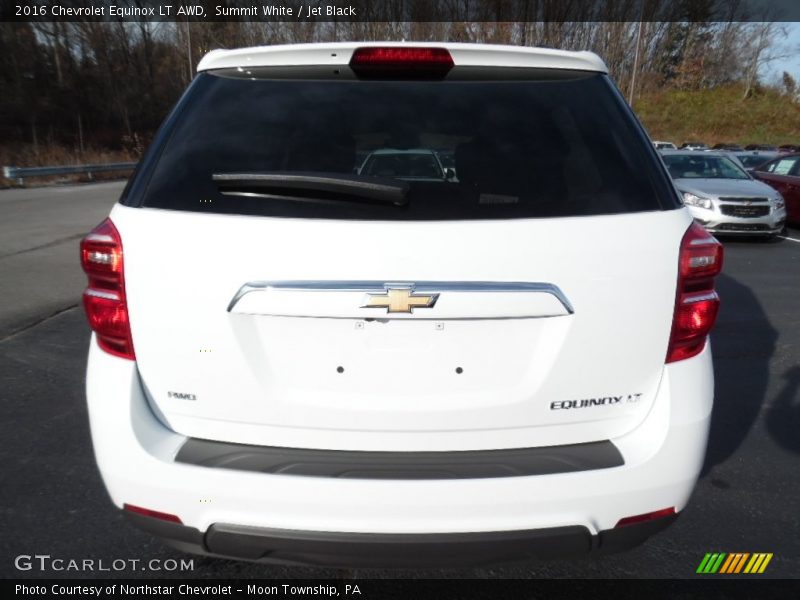 Summit White / Jet Black 2016 Chevrolet Equinox LT AWD