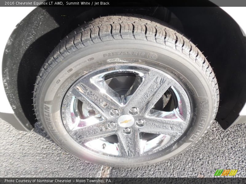 Summit White / Jet Black 2016 Chevrolet Equinox LT AWD