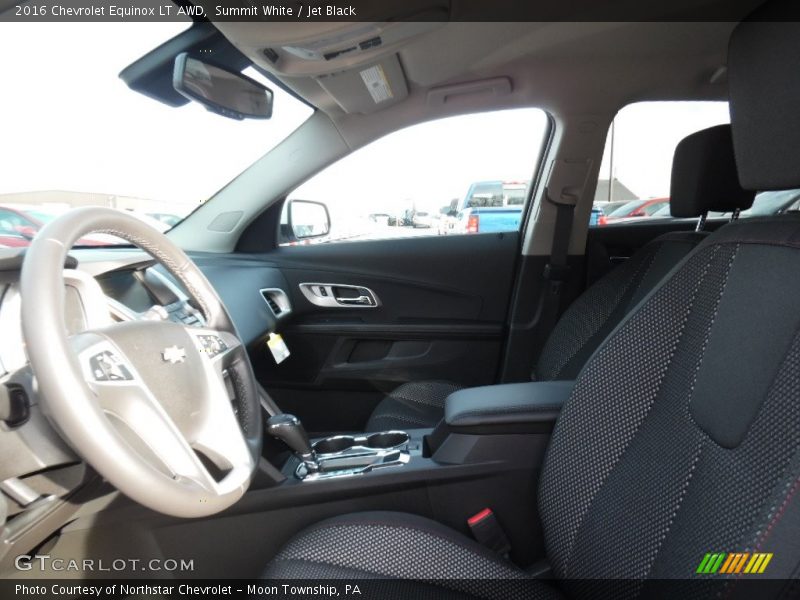 Summit White / Jet Black 2016 Chevrolet Equinox LT AWD