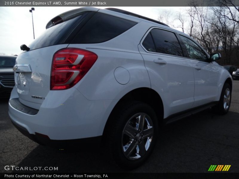 Summit White / Jet Black 2016 Chevrolet Equinox LT AWD