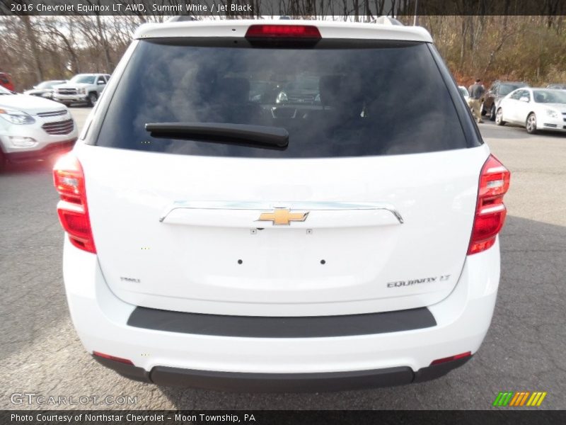 Summit White / Jet Black 2016 Chevrolet Equinox LT AWD