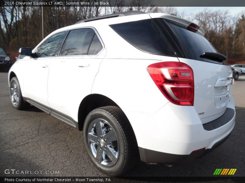Summit White / Jet Black 2016 Chevrolet Equinox LT AWD