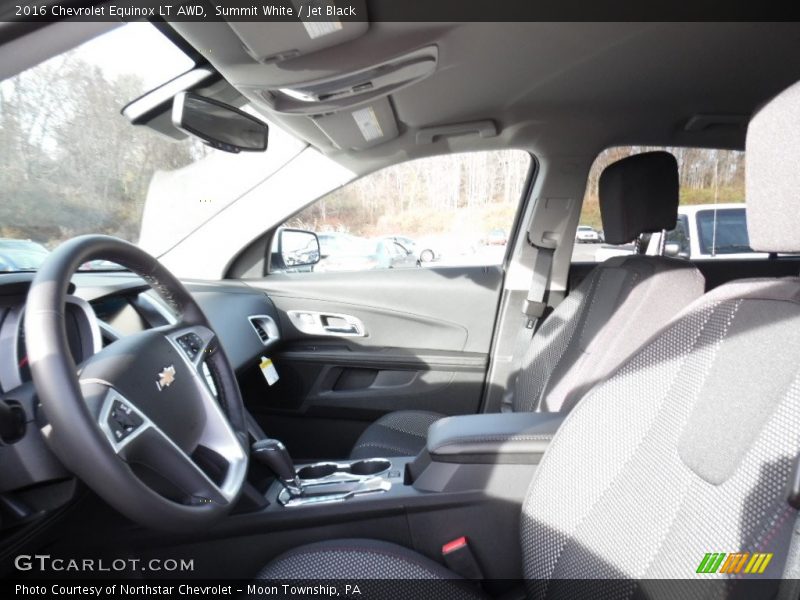 Summit White / Jet Black 2016 Chevrolet Equinox LT AWD