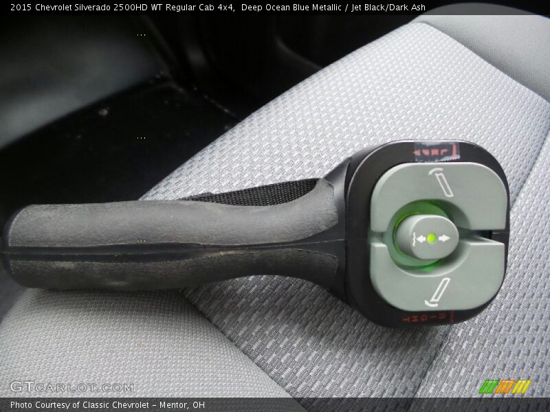 Deep Ocean Blue Metallic / Jet Black/Dark Ash 2015 Chevrolet Silverado 2500HD WT Regular Cab 4x4
