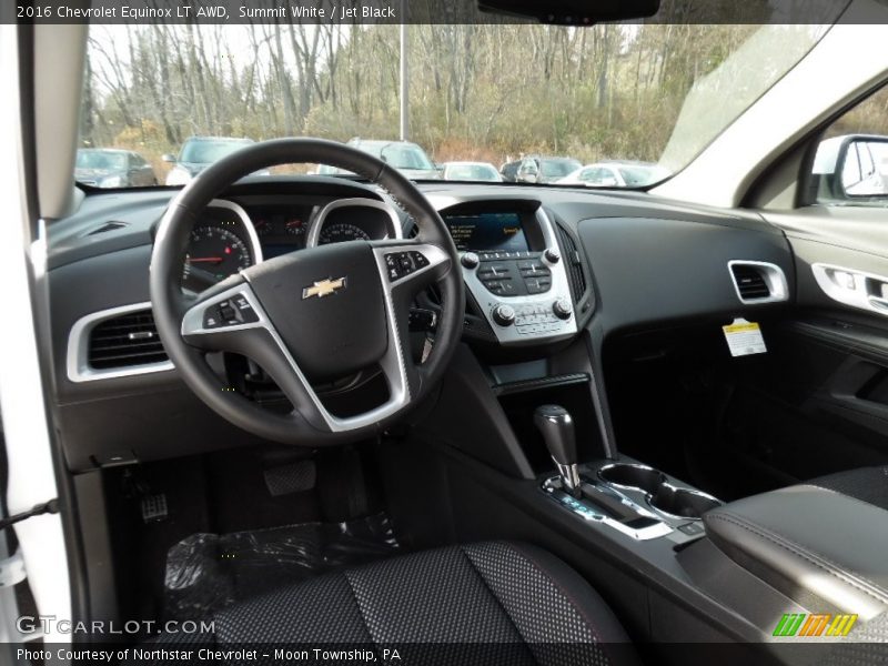 Summit White / Jet Black 2016 Chevrolet Equinox LT AWD