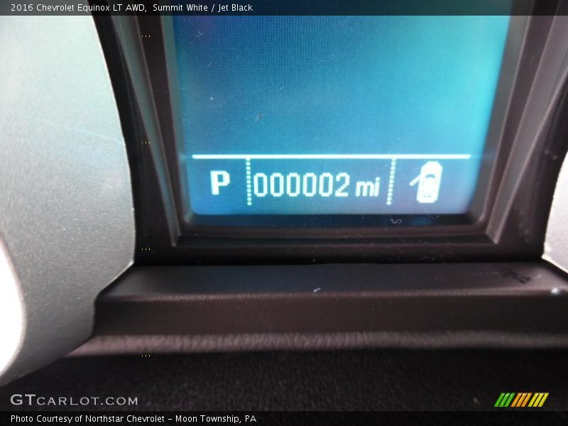 Summit White / Jet Black 2016 Chevrolet Equinox LT AWD