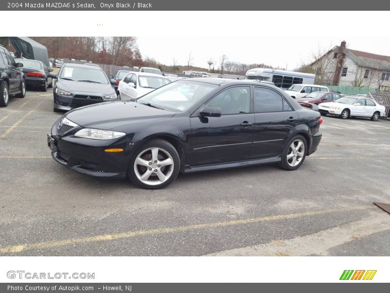 Onyx Black / Black 2004 Mazda MAZDA6 s Sedan