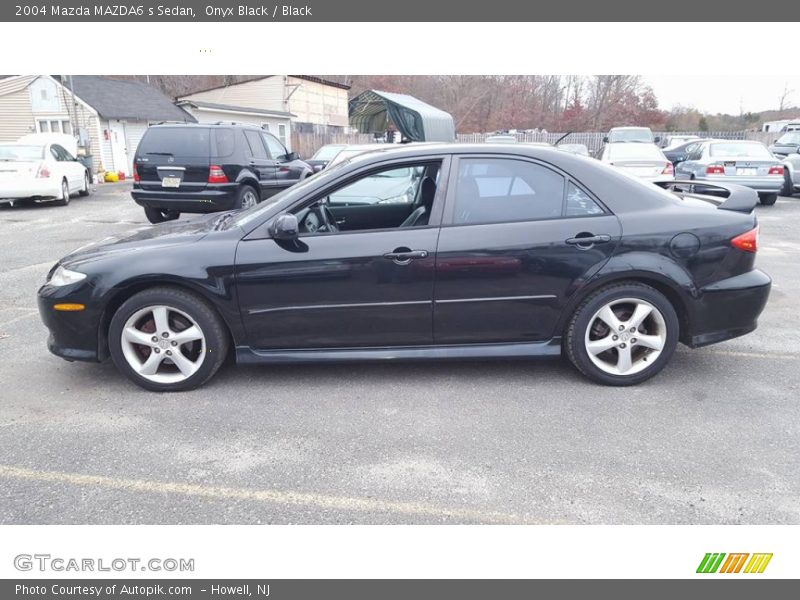 Onyx Black / Black 2004 Mazda MAZDA6 s Sedan
