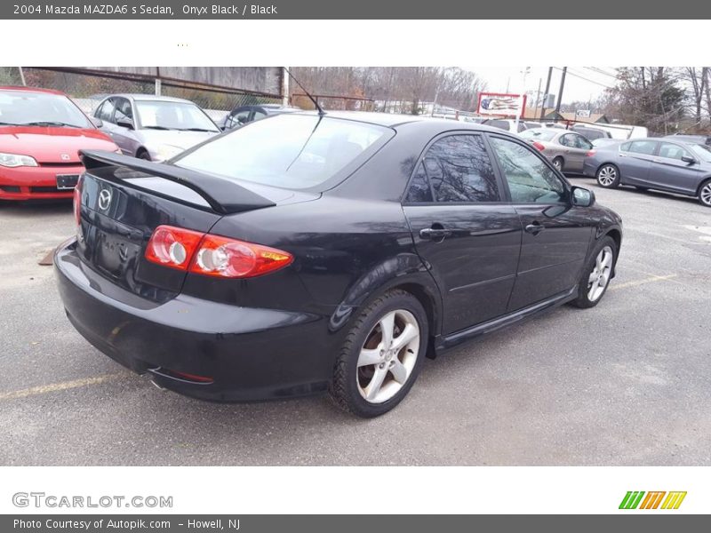 Onyx Black / Black 2004 Mazda MAZDA6 s Sedan